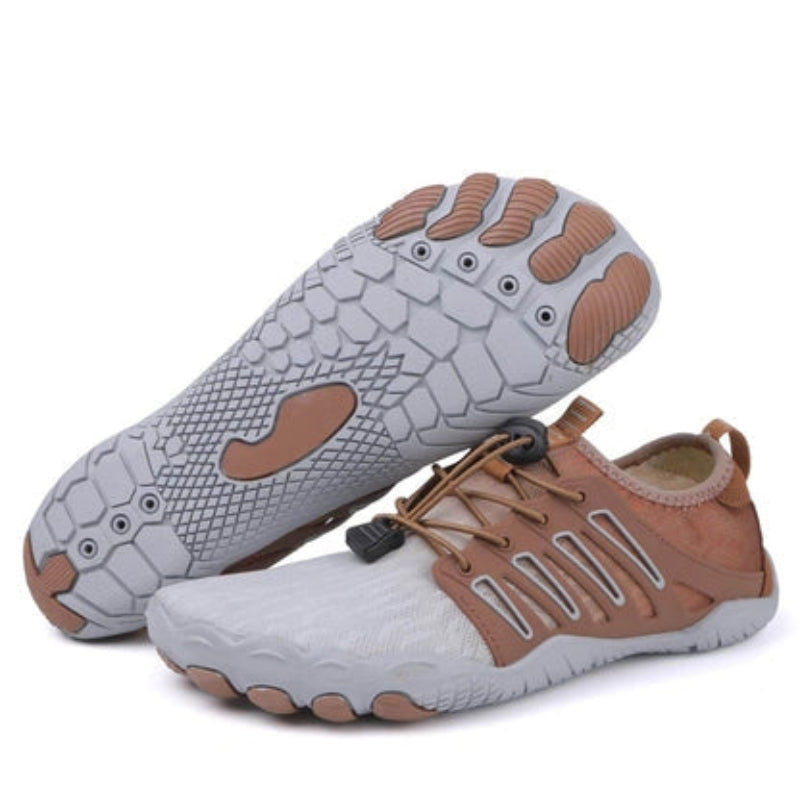 Baskets Aquatiques Pieds Nus Antiderapantes marron1