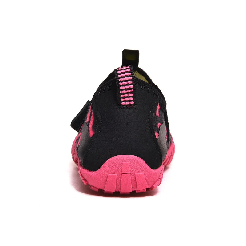 Baskets Aquatiques Pieds Nus Antiderapantes pour enfants rose3
