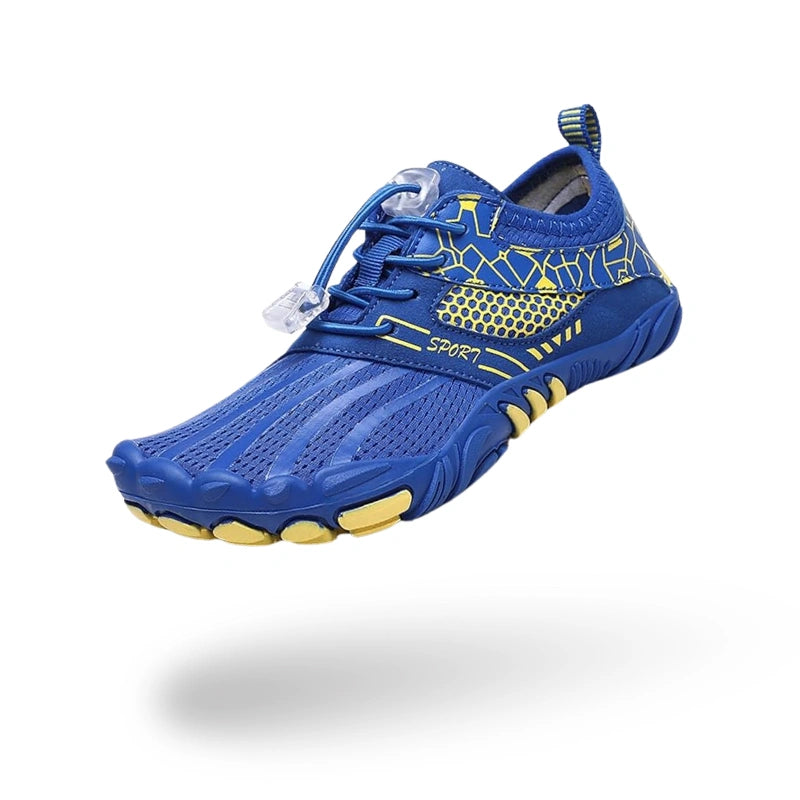 Baskets Aquatiques Pieds Nus Ergonomiques bleu