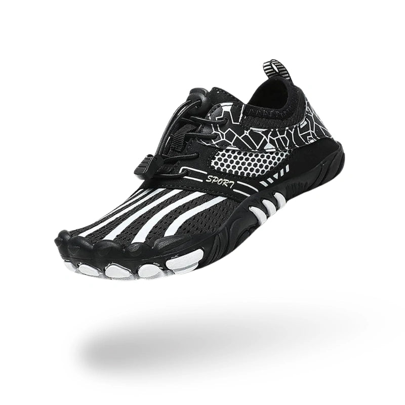 Baskets Aquatiques Pieds Nus Ergonomiques noir
