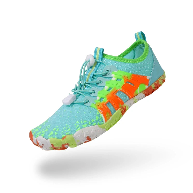 Baskets Aquatiques à Pieds Nus Flexibles vert