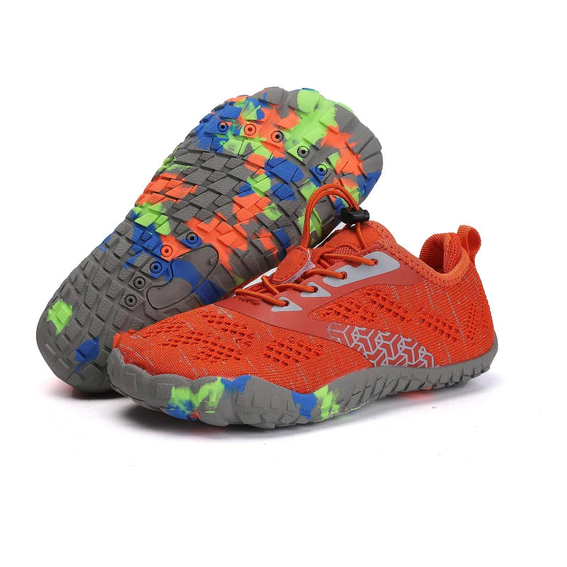 Baskets Aquatiques a Sechage Ultra Rapide orange