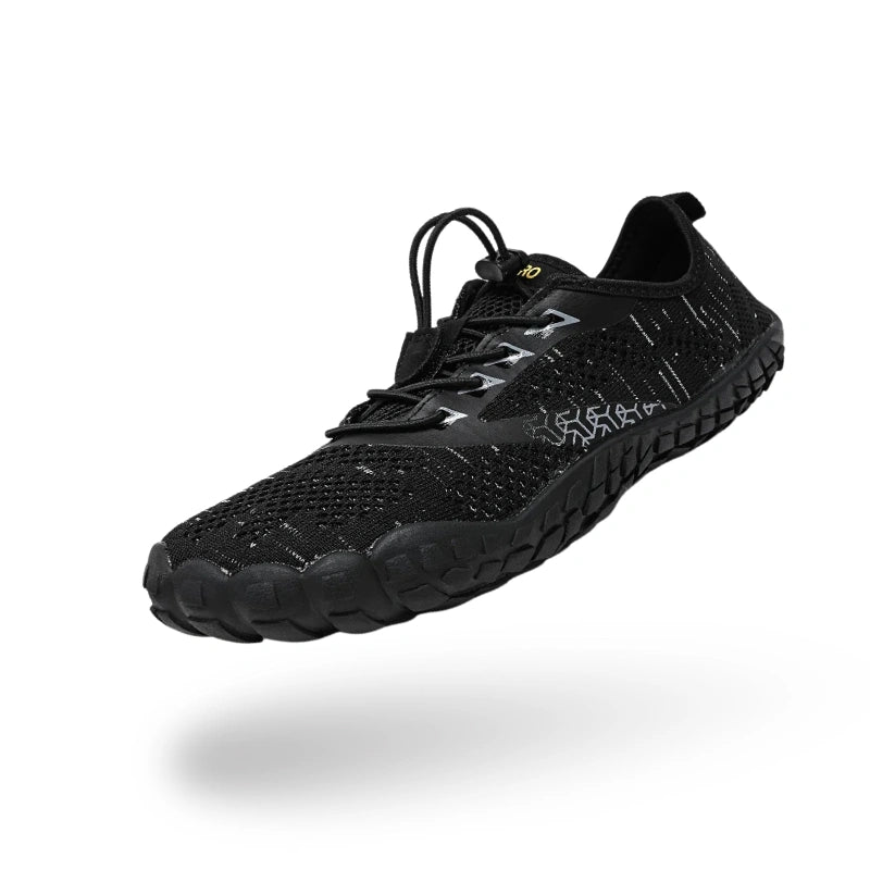 Baskets Nautiques Pieds Nus Legeres noir