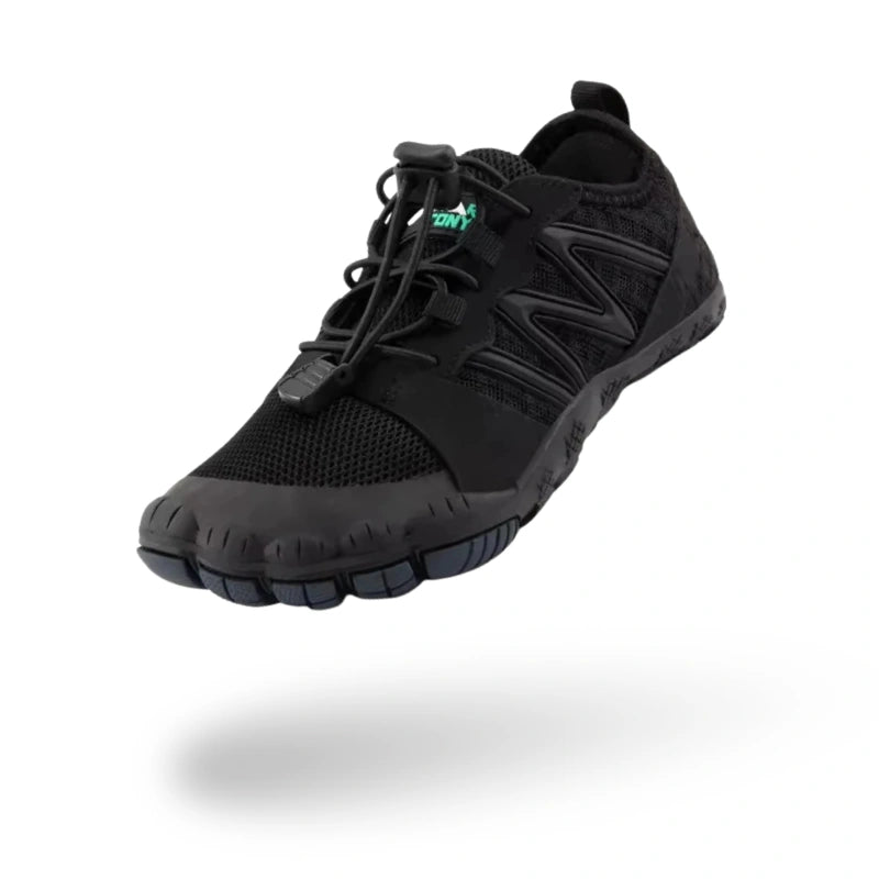 Baskets Pieds Legeres Nus pour Enfants noir