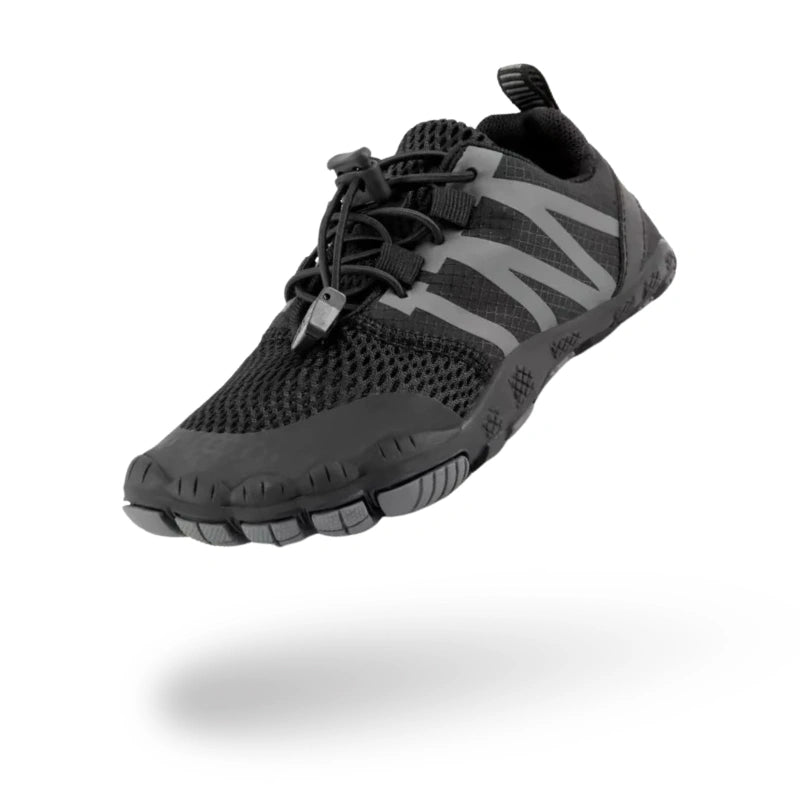 Baskets Pieds Legeres Nus pour Enfants noir2