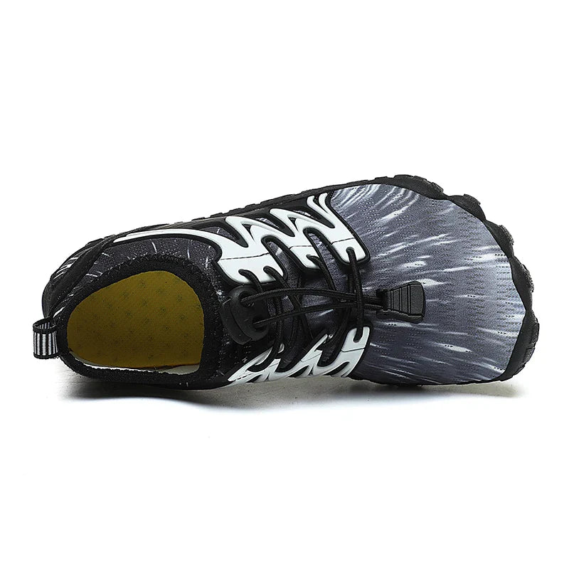 Baskets Pieds Nus Aquatiques Flexibles noir1