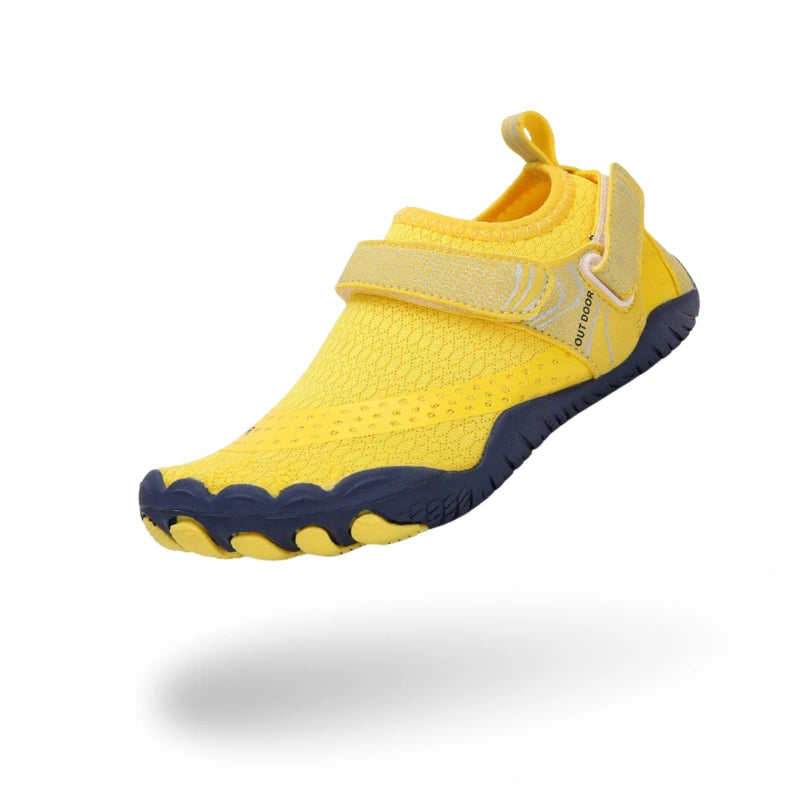  Baskets Pieds Nus Aquatiques elastiques jaune