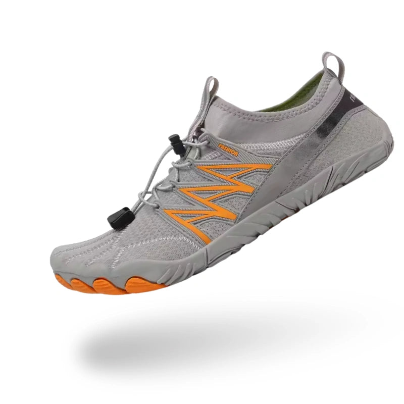 Baskets Pieds Nus Confortables & Flexibles gris