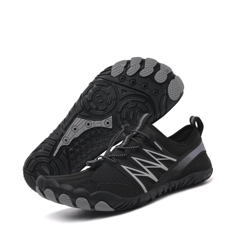 Baskets Pieds Nus Confortables & Flexibles noir1