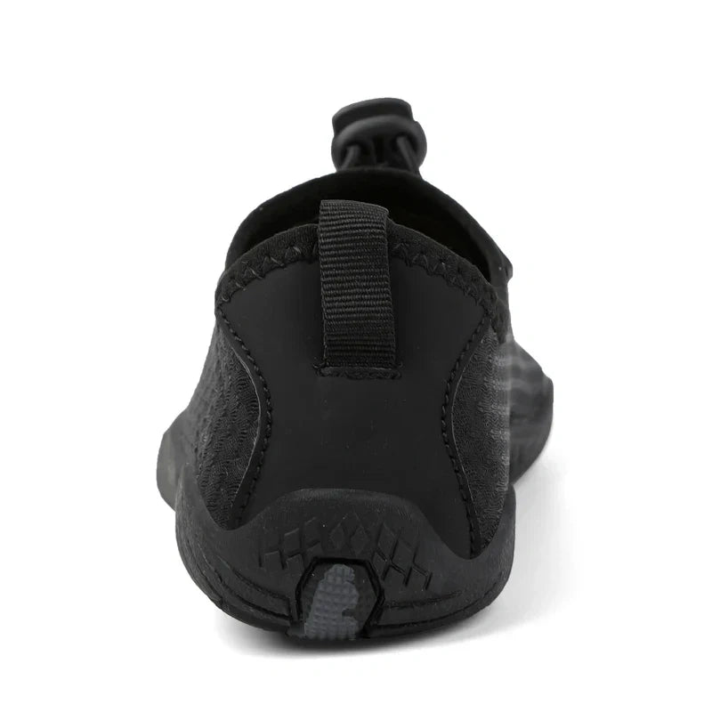 Baskets Pieds Nus Decontractees & Respirantes noir2