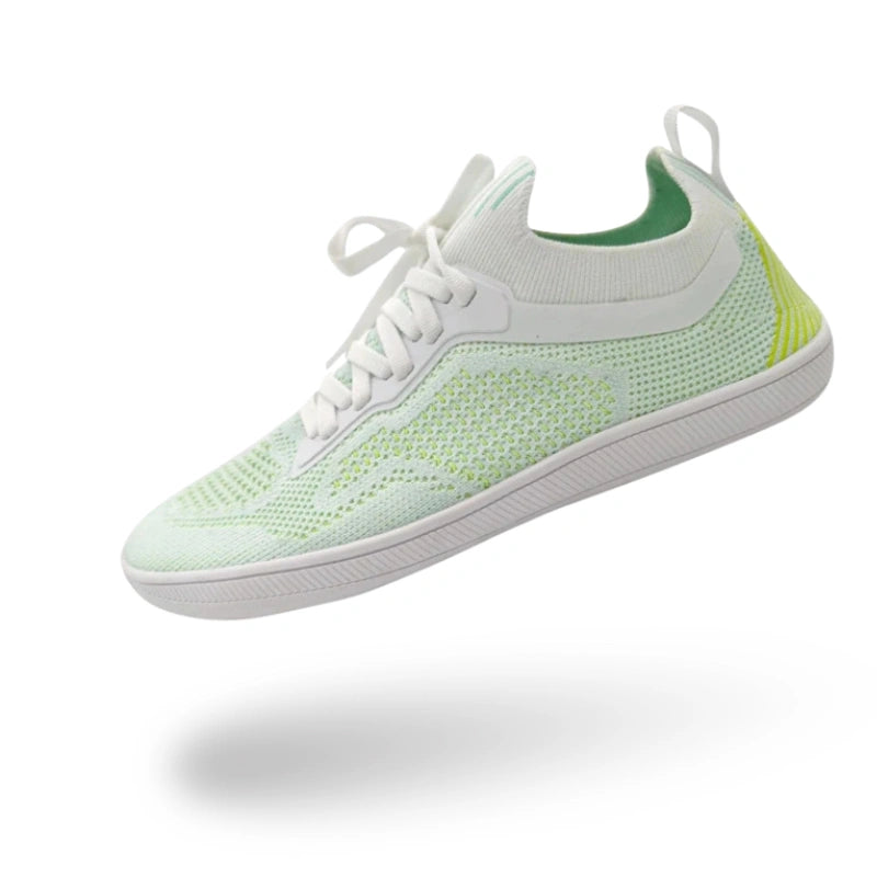 Baskets Pieds Nus Larges & Flexibles vert6