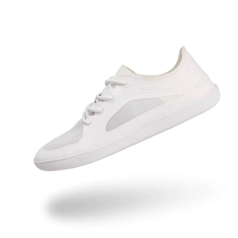 Baskets Pieds Nus Larges & Souples blanc7