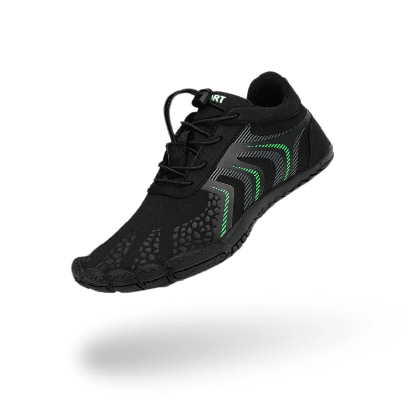 Baskets Pieds Nus Legeres & Antiderapantes vert