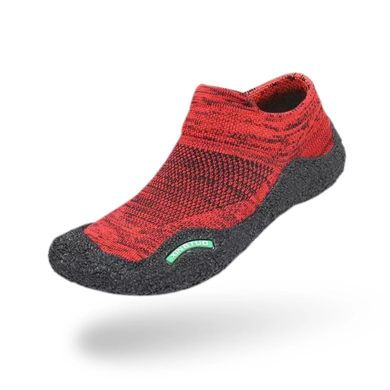 Baskets Pieds Nus Legeres & Flexibles rouge
