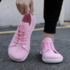 Baskets Pieds Nus Legeres a Bout Large rose1