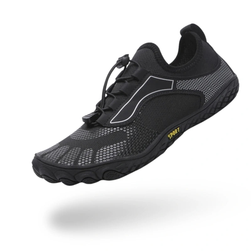 Baskets Pieds Nus Respirantes noir