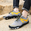 Baskets Pieds Nus Saines & Confortables gris2