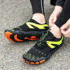 Baskets Pieds Nus Saines & Confortables noir2