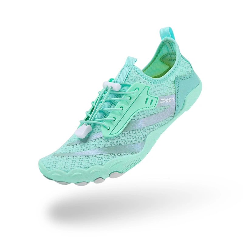 Baskets Pieds Nus Saines & Confortables turquoise