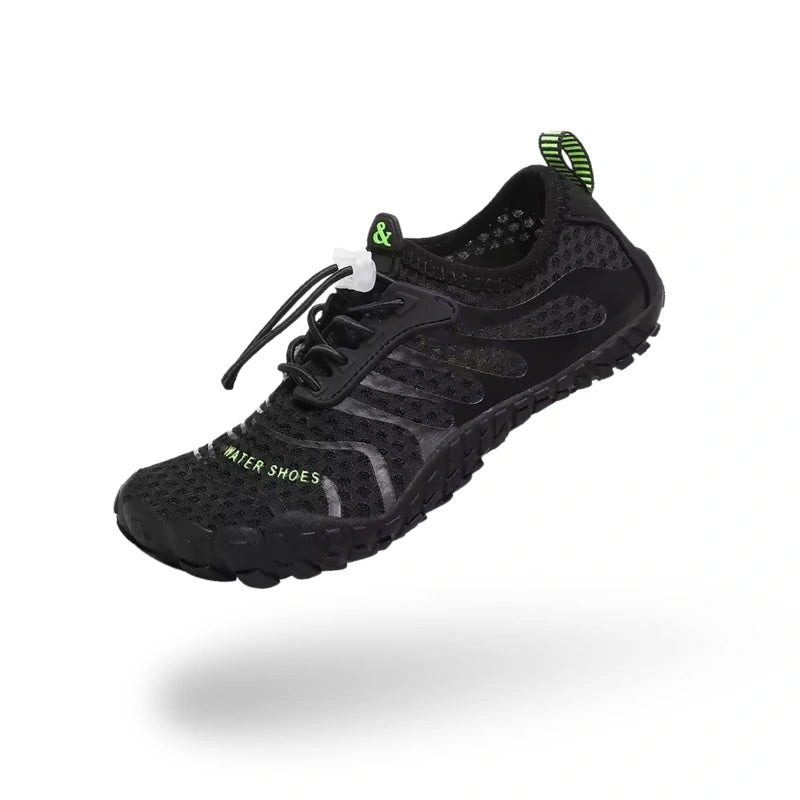 Baskets d'Eau Pieds Nus Flexibles noir