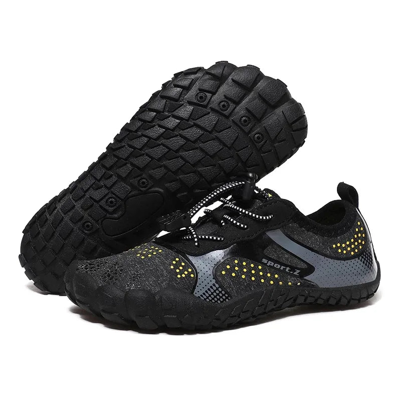 Baskets de Plage Pieds Nus Respirantes noir1