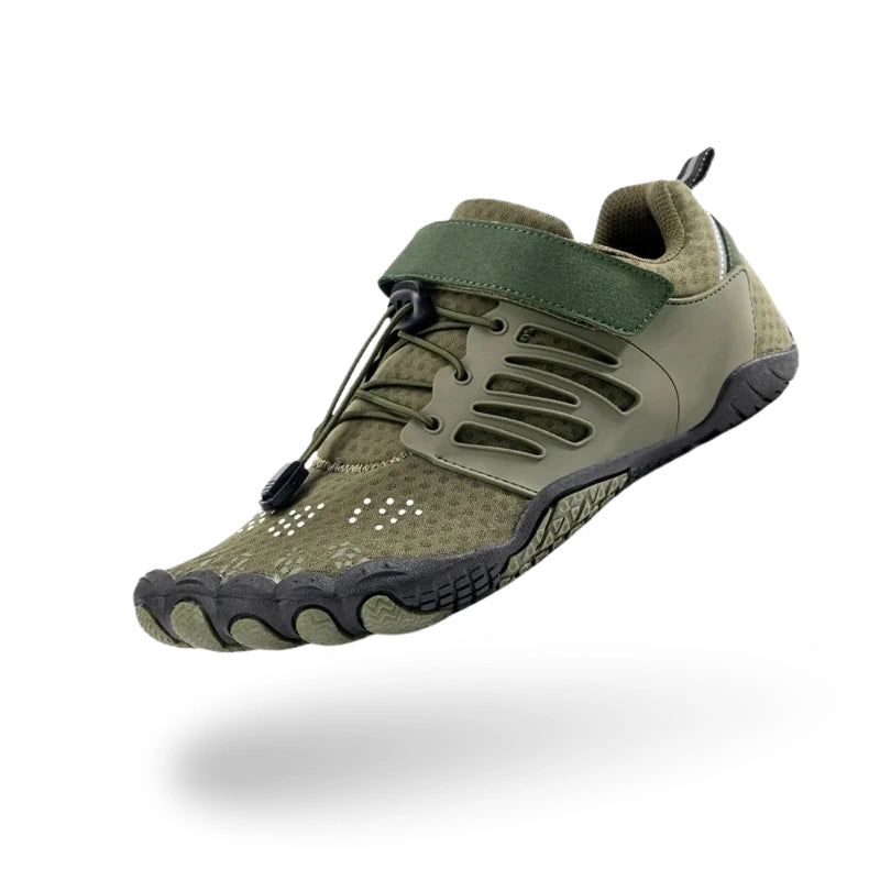 Baskets de Randonnée Pied Nus Confortables vert