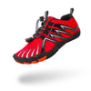 Baskets de Randonnée Pieds Nus Souples rouge