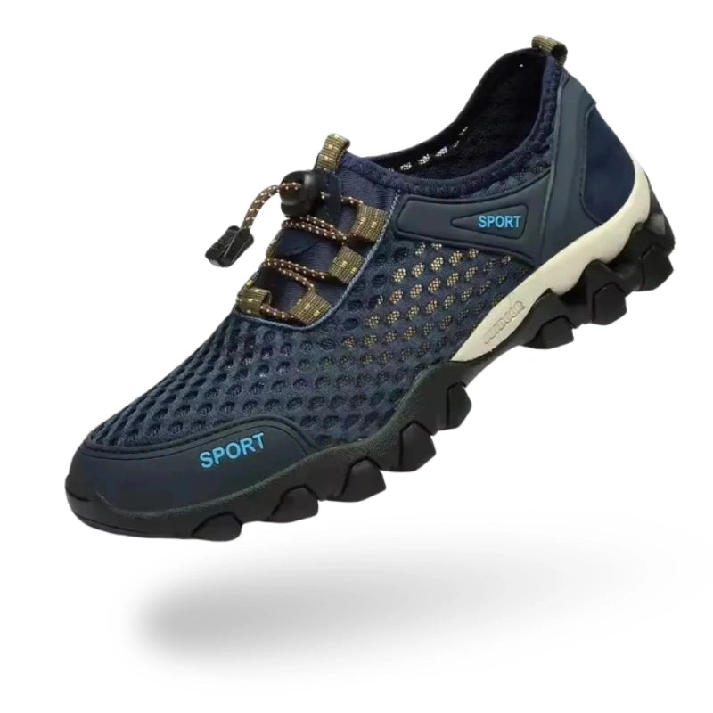 Baskets de Randonnee Pieds Nus Respirantes bleu3