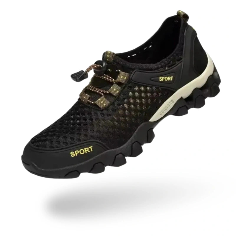 Baskets de Randonnee Pieds Nus Respirantes noir2