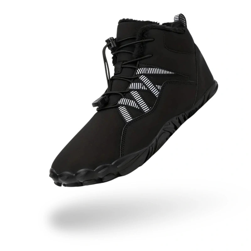 Bottes Pieds Nus Chaudes & Decontractees noir