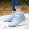 Bottines Pieds Nus Impermeables bleu1