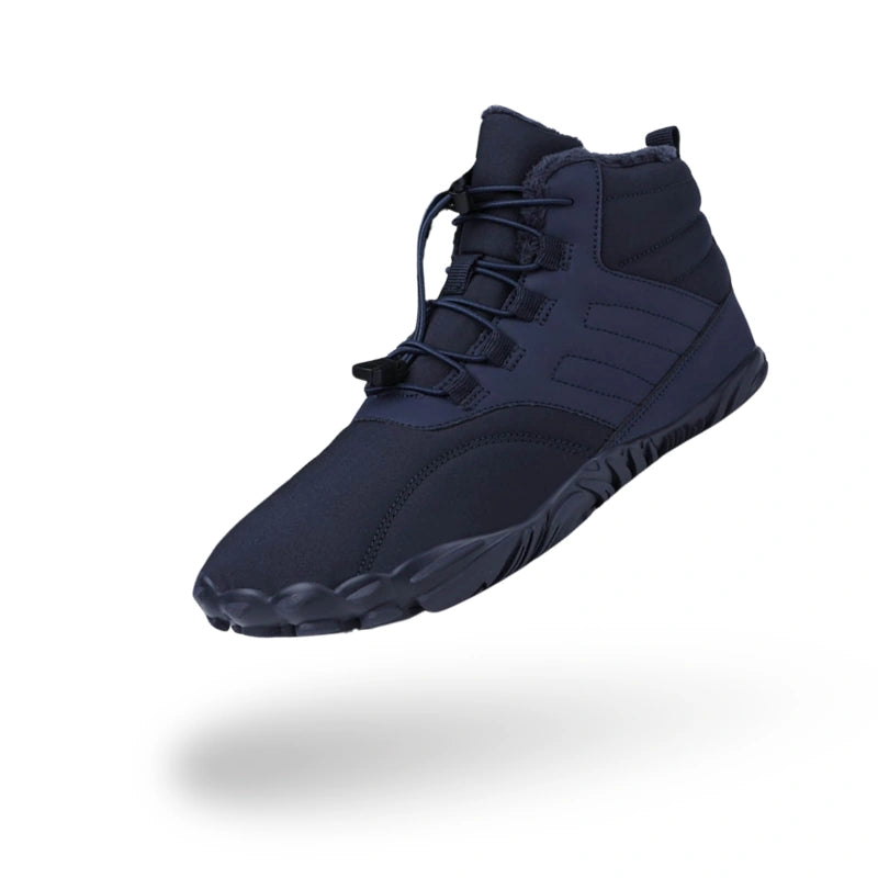 Bottines Pieds Nus Impermeables bleu fonce