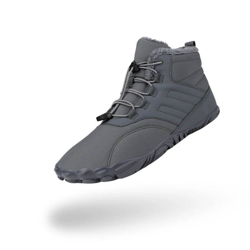 Bottines Pieds Nus Impermeables gris4
