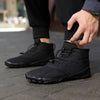 Bottines Pieds Nus Impermeables noir1