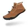 Bottines d'Hiver Chaudes Minimalistes marron