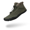 Bottines d'Hiver Chaudes Minimalistes vert