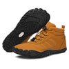 Bottines de Neige Pieds Nus Chaudes jaune1