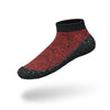 Chaussettes Pieds Nus Antiderapantes rouge