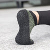 Chaussettes Pieds Nus Antiderapantes vert1