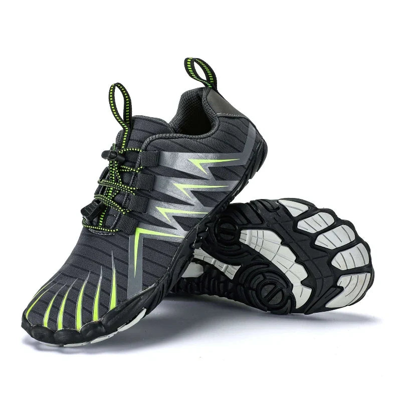 Expert Pro - des chaussures pieds nus saines Minimalistes de Sport Multisurface-gris1