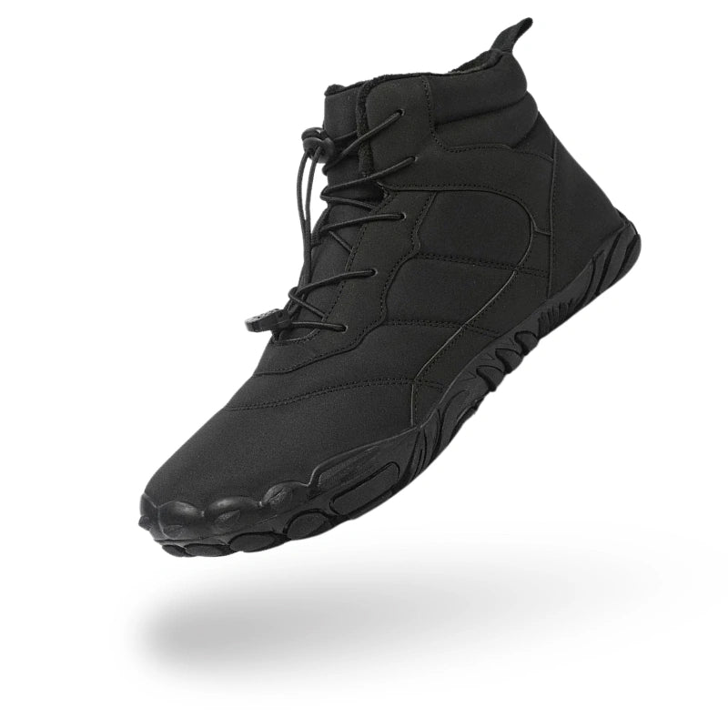 Bottes Hivernales Pieds Nus Impermeables noir